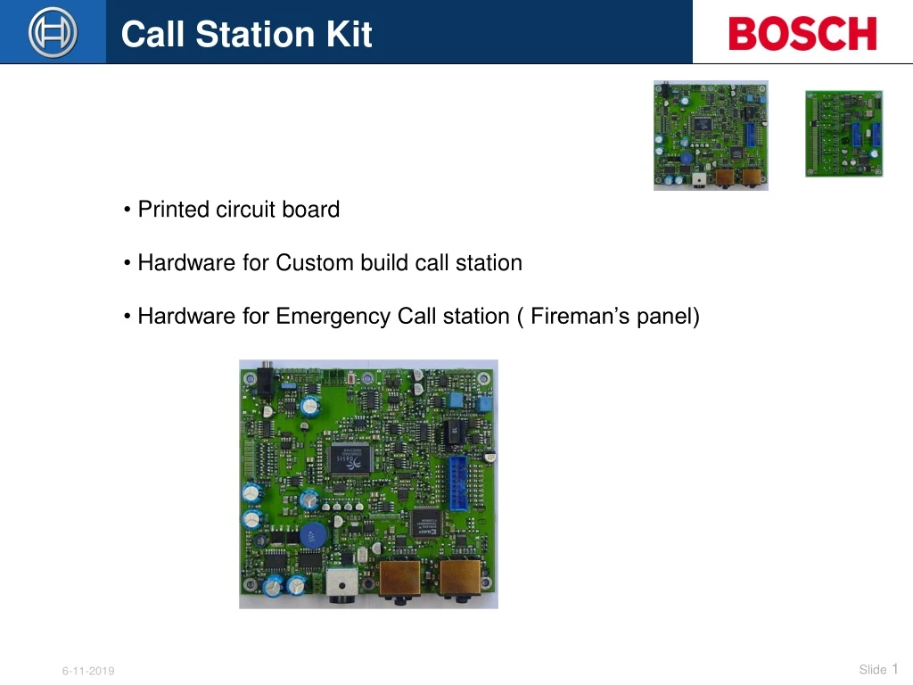 call station kit