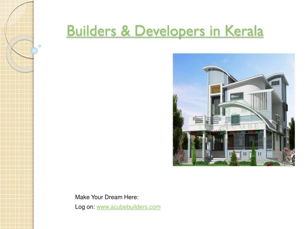 Builders &amp; Developers in Kerala