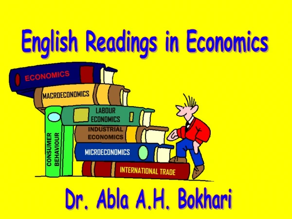 English Readings in Economics