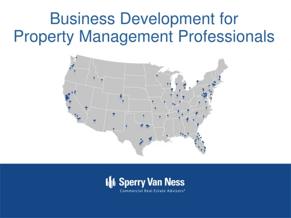 Business Development for Property Management Professionals