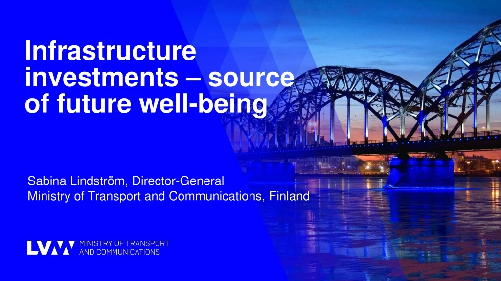 infrastructure investments source of future well