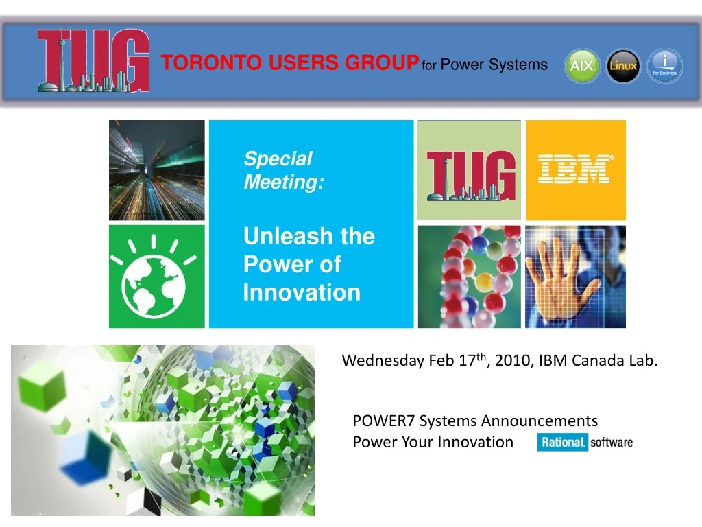 toronto users group for power systems