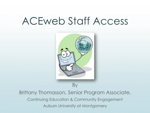 ACEweb Staff Access