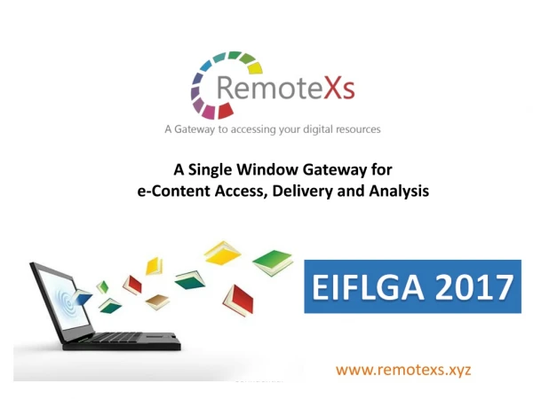 A Single Window Gateway for e-Content A ccess, Delivery and Analysis