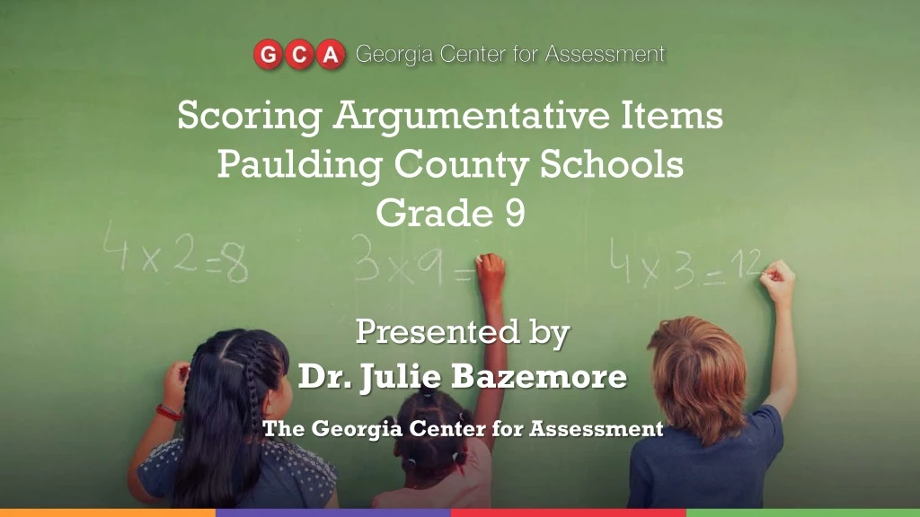 scoring argumentative items paulding county