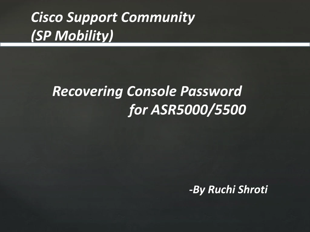 cisco support community sp mobility