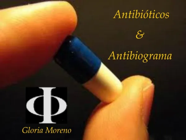 Antibi ticos Antibiograma