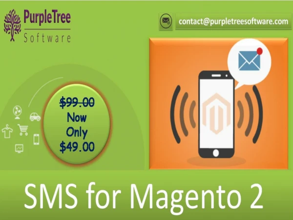 Magento 2 SMS Extension by Purpletree Software