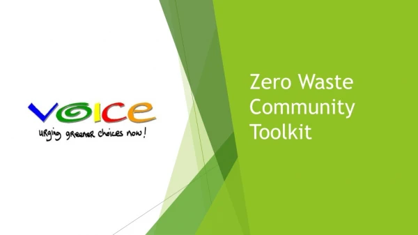 Zero Waste Community Toolkit