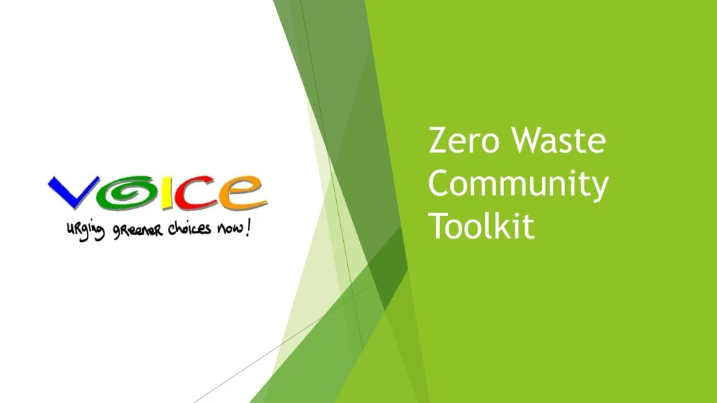 zero waste community toolkit