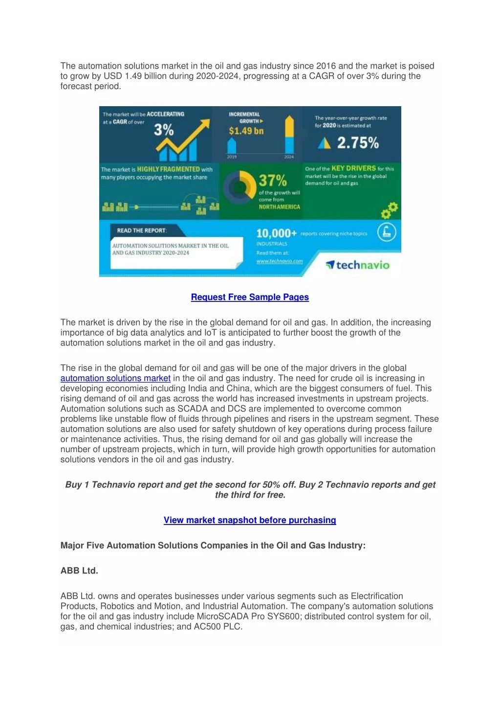 the automation solutions market