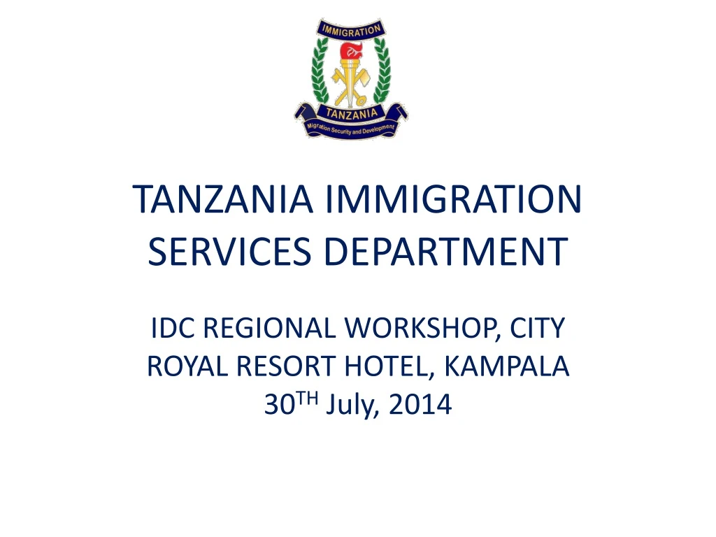 tanzania immigration services department