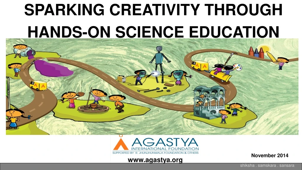 sparking creativity through hands on science