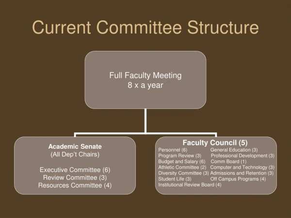 Current Committee Structure