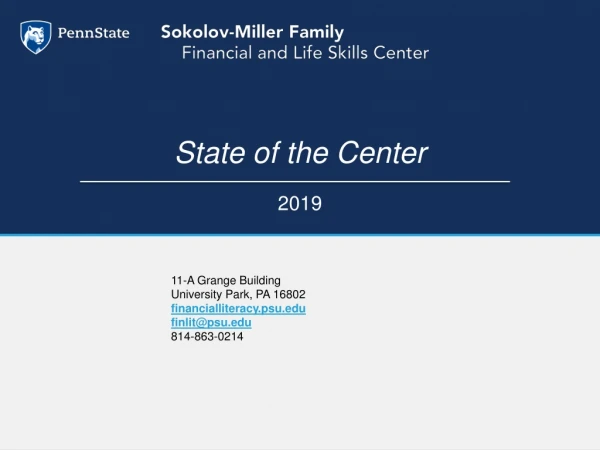 State of the Center