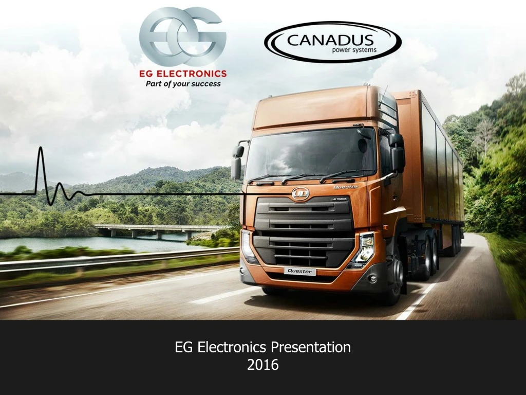 eg electronics presentation 2016