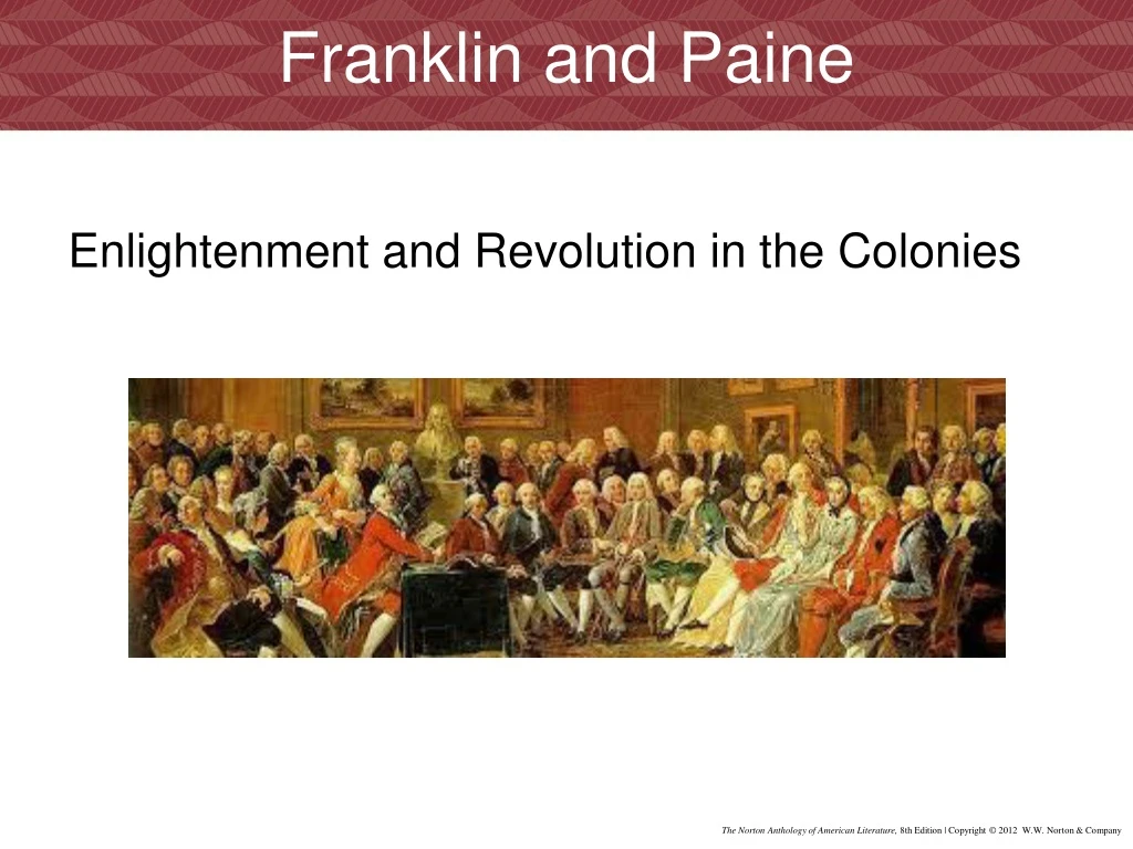 franklin and paine