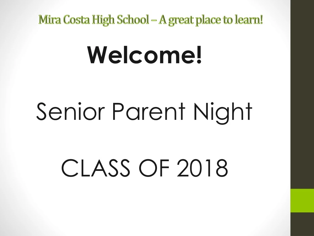 mira costa high school a great place to learn