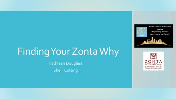 Finding Your Zonta Why