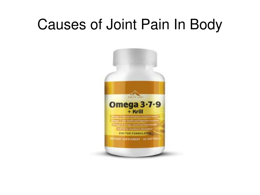 causes of joint pain in body