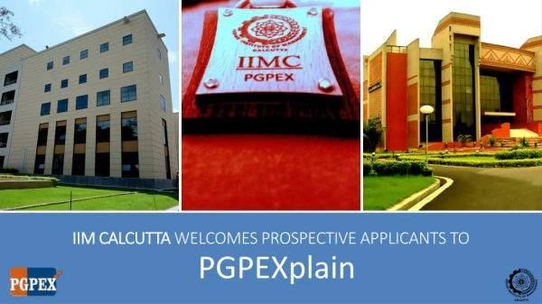 IIM Calcutta welcomes prospective applicants to