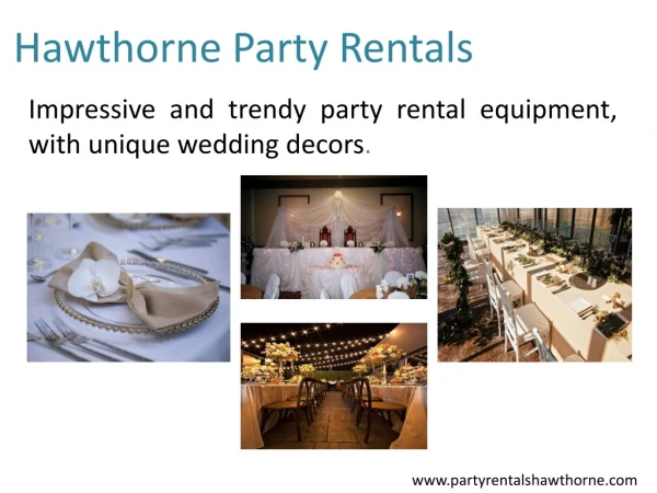 Hawthorne Party Rentals