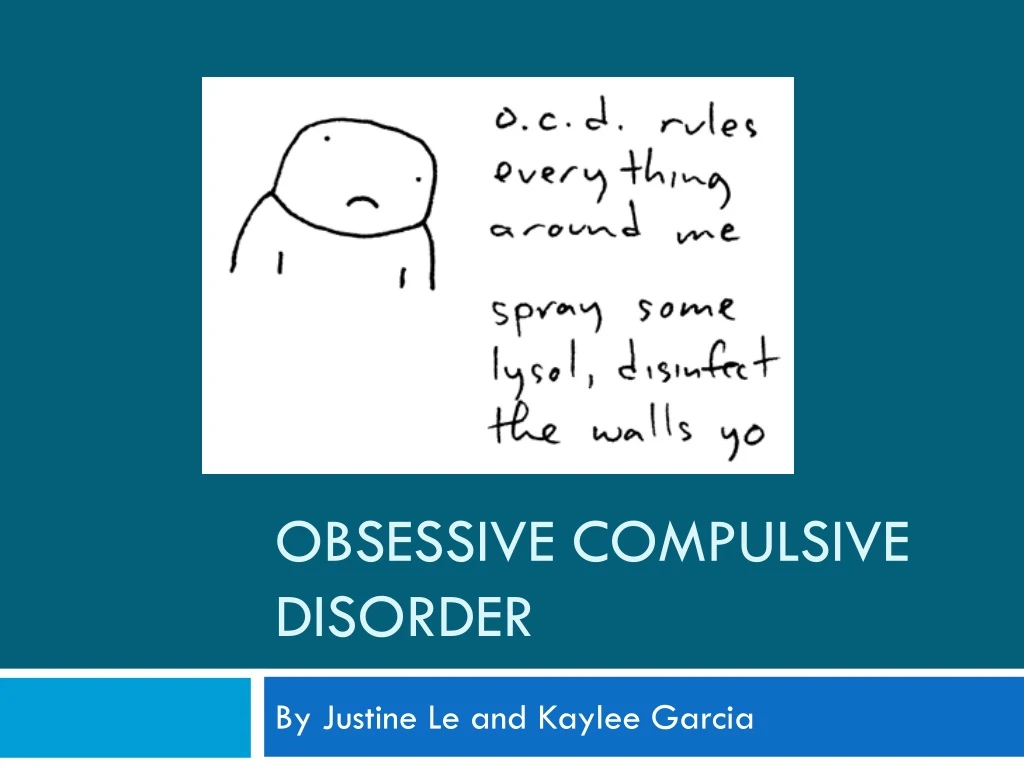 obsessive c ompulsive disorder