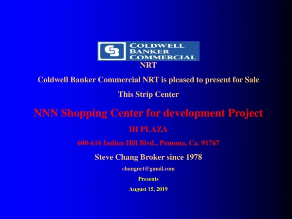NRT Coldwell Banker Commercial NRT is pleased to present for Sale This Strip Center