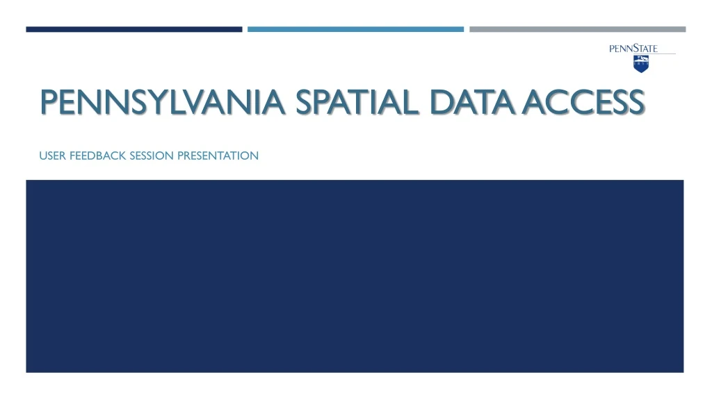 pennsylvania spatial data access