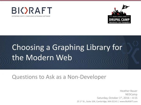Choosing a Graphing Library for the Modern Web