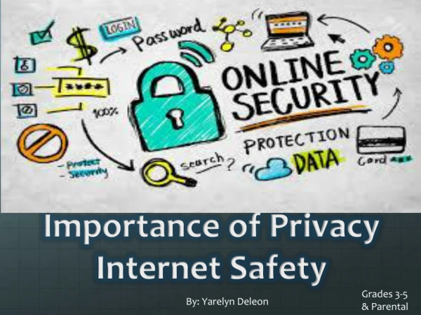 Importance of Privacy Internet Safety