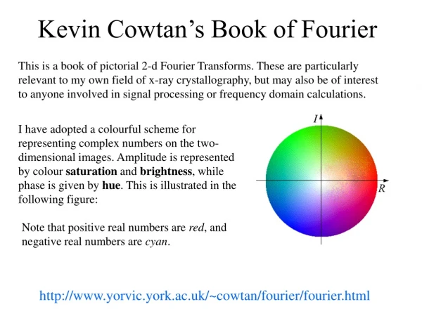 Kevin Cowtan’s Book of Fourier