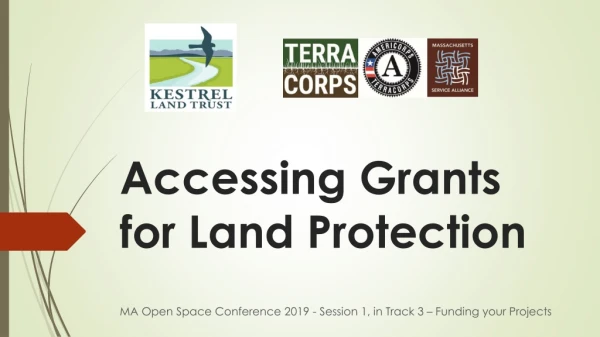 Accessing Grants for Land Protection