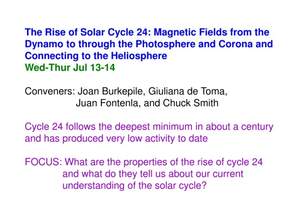 The Rise of Solar Cycle 24: Magnetic Fields from the