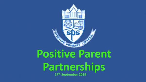 Positive Parent Partnerships