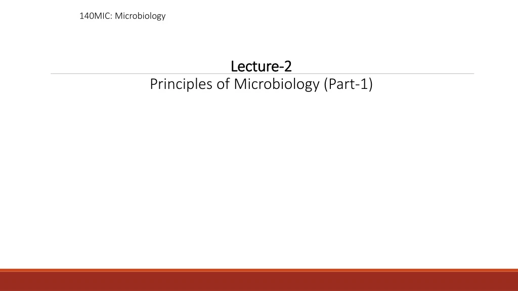 140mic microbiology