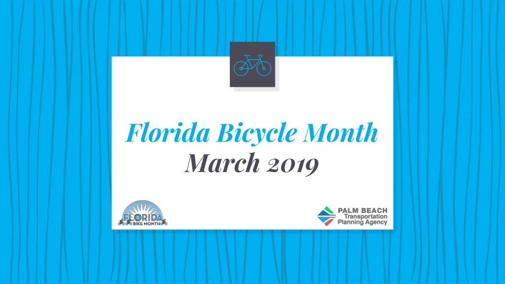 florida bicycle month march 2019