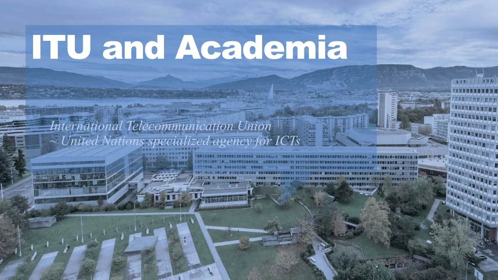 itu and academia