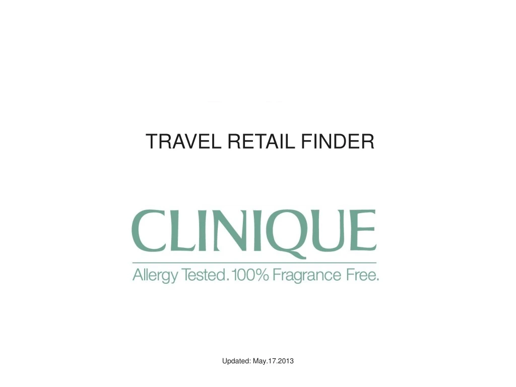 travel retail finder