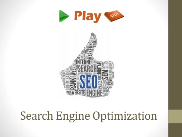 Search Engine Optimization