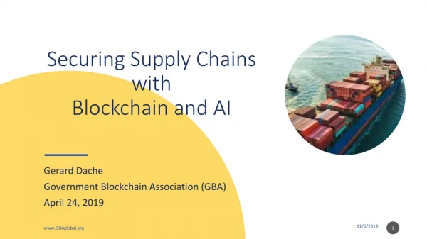 Securing Supply Chains with Blockchain and AI