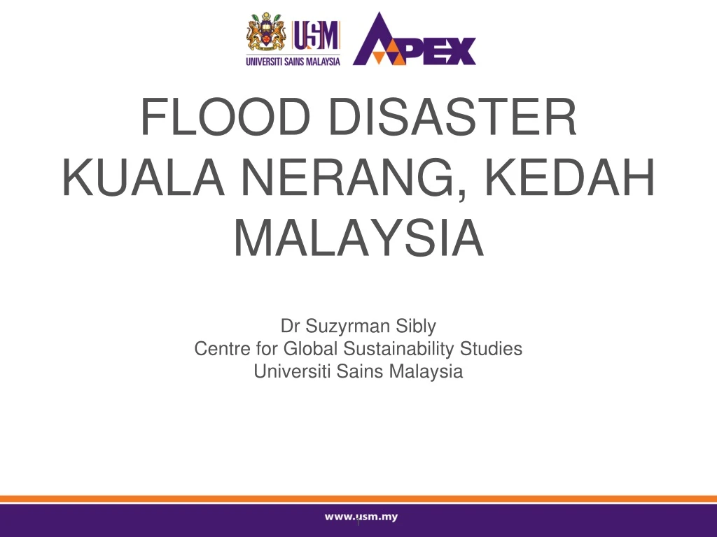 flood disaster kuala nerang kedah malaysia