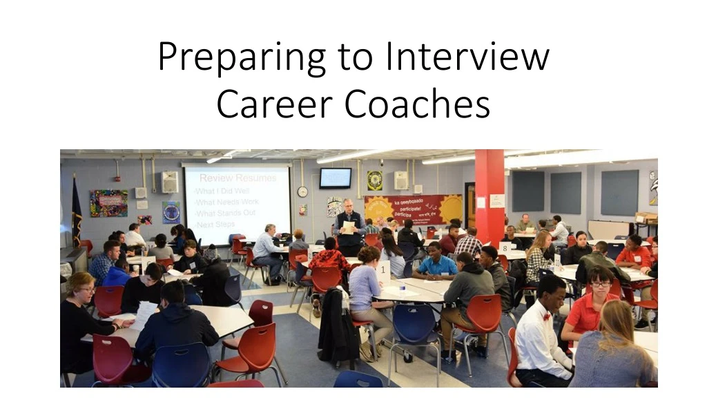 preparing to interview career coaches