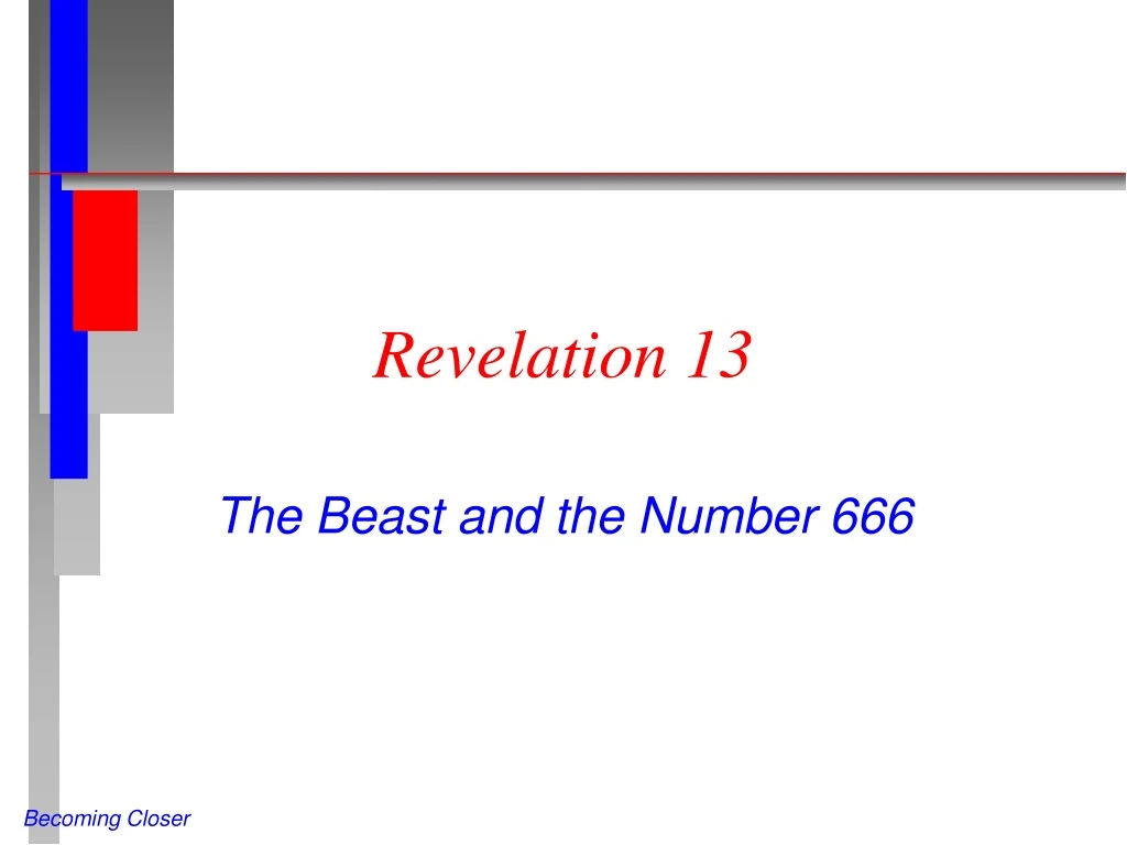 revelation 13