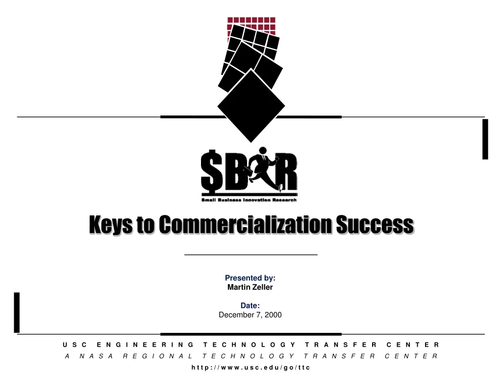 keys to commercialization success