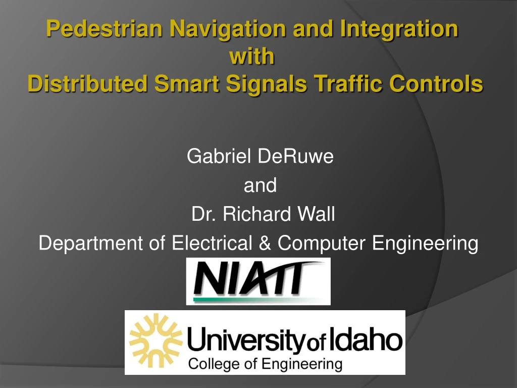 pedestrian navigation and integration with
