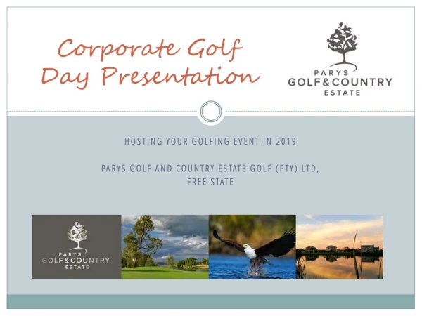 Corporate Golf Day Presentation