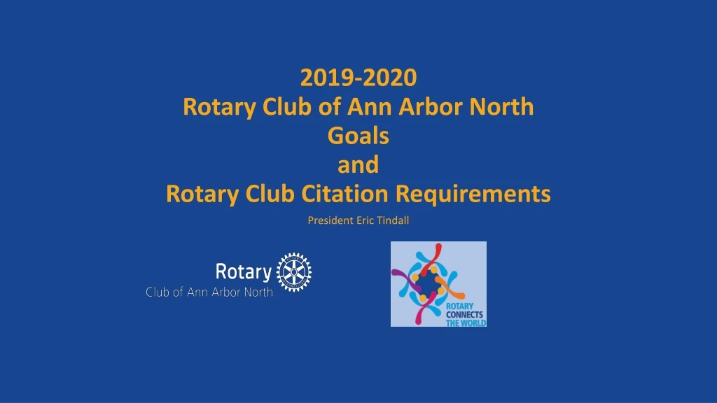 2019 2020 rotary club of ann arbor north goals and rotary club citation requirements