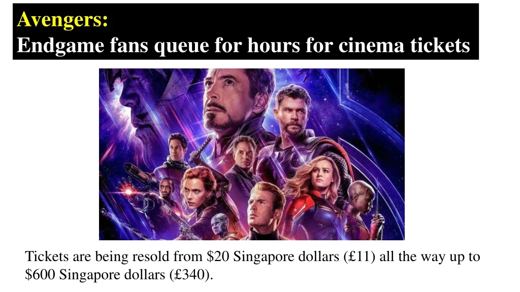 avengers endgame fans queue for hours for cinema
