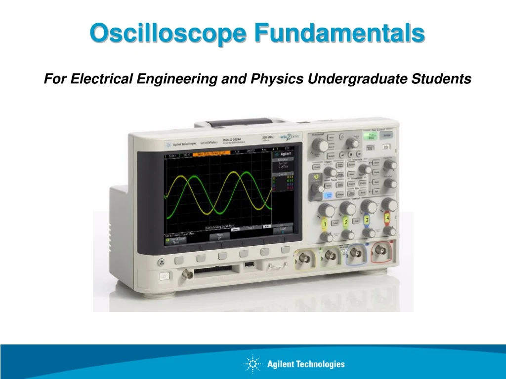 oscilloscope fundamentals